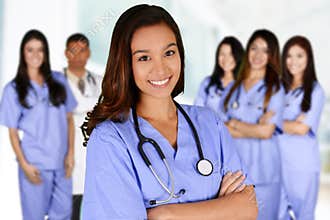 Nurse In Hospital