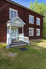 Ol-Anders farm buildings Halsingland Sweden