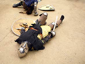Defeated knight