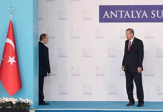 Erdogan and Putin's last public meeting before downing Russian jet inciddent