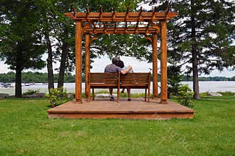 Pergola With Couple