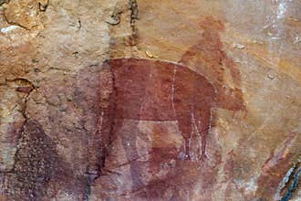 Aboriginal Rock Painting