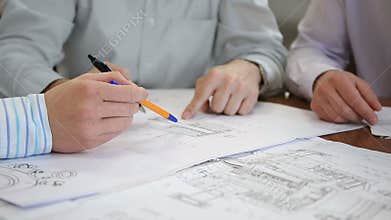 Discussion of engineering drawing