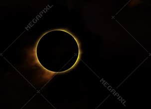 Eclipse sun