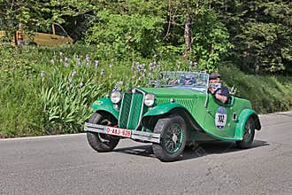 Lancia Augusta Cabriolet (1934) in Mille Miglia 2016
