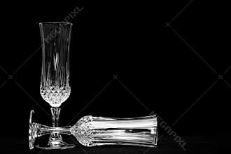 Lit Crystal Background