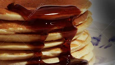 Pancakes Closeup