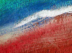 Background of abstract paint on wall