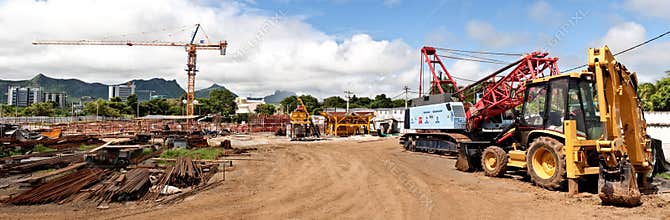 Under Construction Site