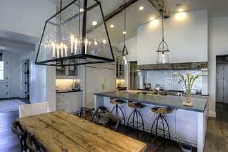 Huge new kitchen and dining room
