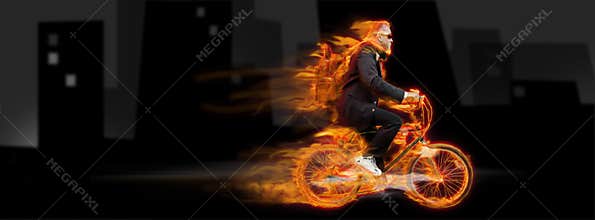 Bicycle man