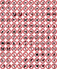 Signs collection 4 - No sign (+ vector)