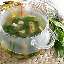 Spinach soup
