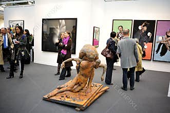 People Visiting Art Gallery