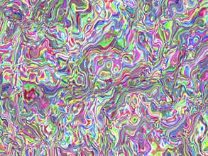 Abstract psychedelic animation