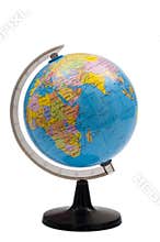 Earth globe