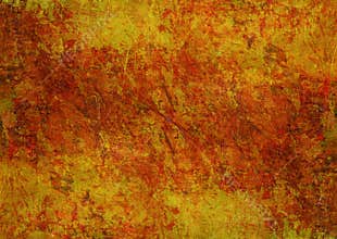 Stones Painting Mystic Yellow Red Orange Brown Grunge Dark Rusty Distorted Decay Old Abstract Texture Autumn Background Wallpaper