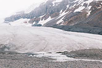 Athabasca Glacier bottom