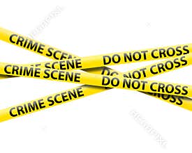 Crime scene tape