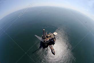 Oil drilling rig