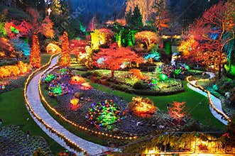 BUTCHART GARDENS VICTORIA BC