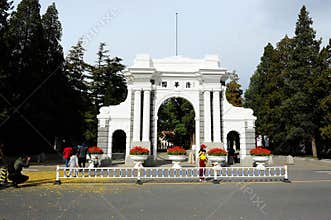 The second gate of Tsinghua University