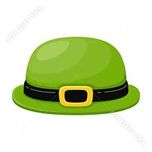 Green hat for party, holiday clothing accessory
