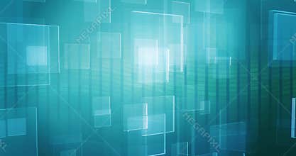 Digital Background and Connectivity Presentation Abstract Art