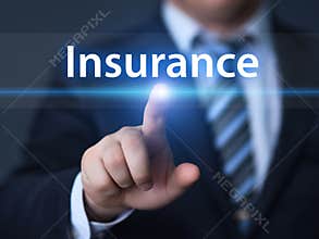 Insurance Life House Car Health Travel Business Health concept