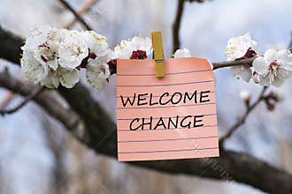 Welcome change in memo