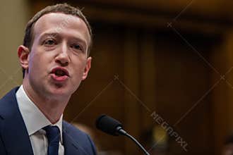 DC: FACEBOOK CEO MARK ZUCKERBERG TESTIFIES IN FRONT OF US CONGRESS