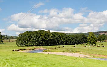 Lauder Landscape in the Scottish Borders.