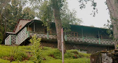 A beautiful school building in the kodaikanal tour place.