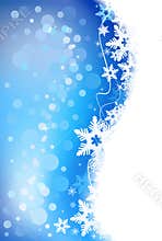 Winter holiday background.