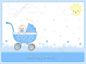 Baby boy arrival