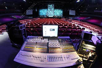 Sound system in concert