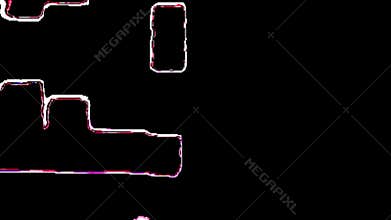 VHS noise glitch noise overlay texture pattern. Visual video effects scratch background.