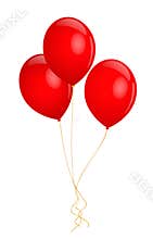 Red balloons