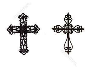 Two iron crosses
