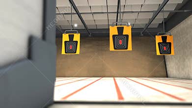 Indoor shooting range