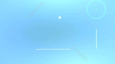 digital droplet for video background.