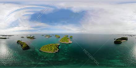 Hundred Islands National Park VR 360. Pangasinan, Philippines