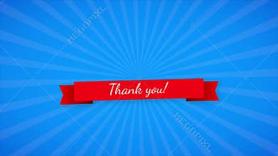 500k followers, Thank You, social sites post. Thank you followers congratulation card. Motion graphics.