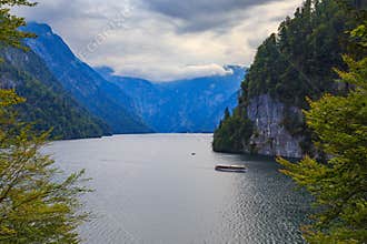 KÃ¶nigssee in the Bavarian Alps