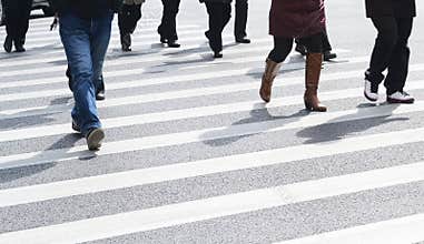 Busy walking