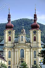 Basilica in Hejnice, Czech Republic
