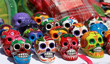 Day of the dead skeletons
