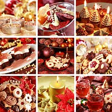 Christmas collage
