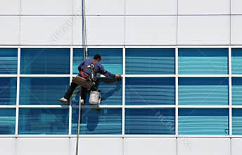 A window cleaner