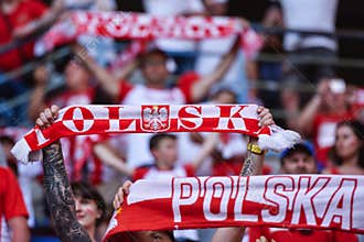 Friendly football match Poland - Iceland 2:2.